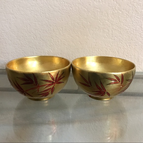 Golden decorative plate set 💛 - Picture 5 of 6